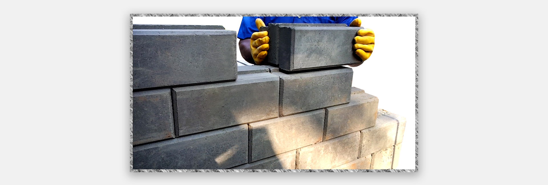 Concrete Interlocking Bricks